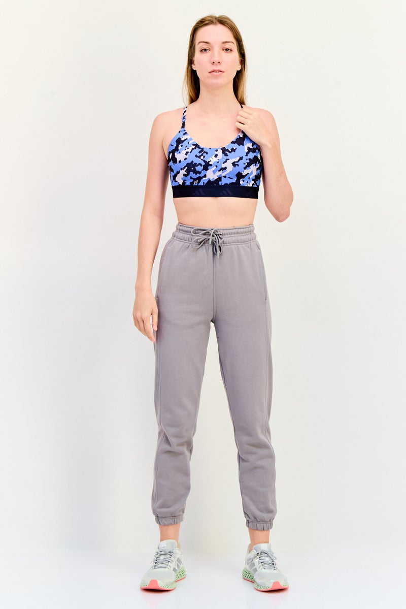 Adidas حمالة صدر رياضية مبطنة للنساء، متعددة الألوان - Image 2